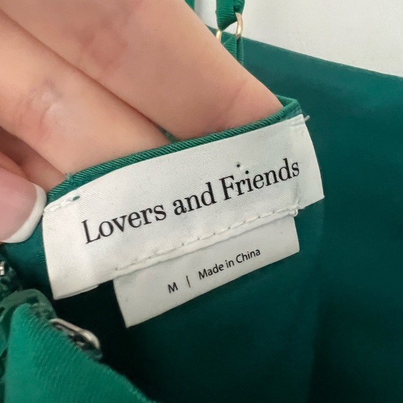 Lovers & Friends Green Mini Dress (from Revolve) - Picture 2 of 4